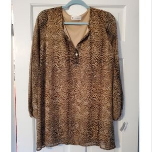 The Impeccable Pig Cheetah Dress. New with tags. Size Small